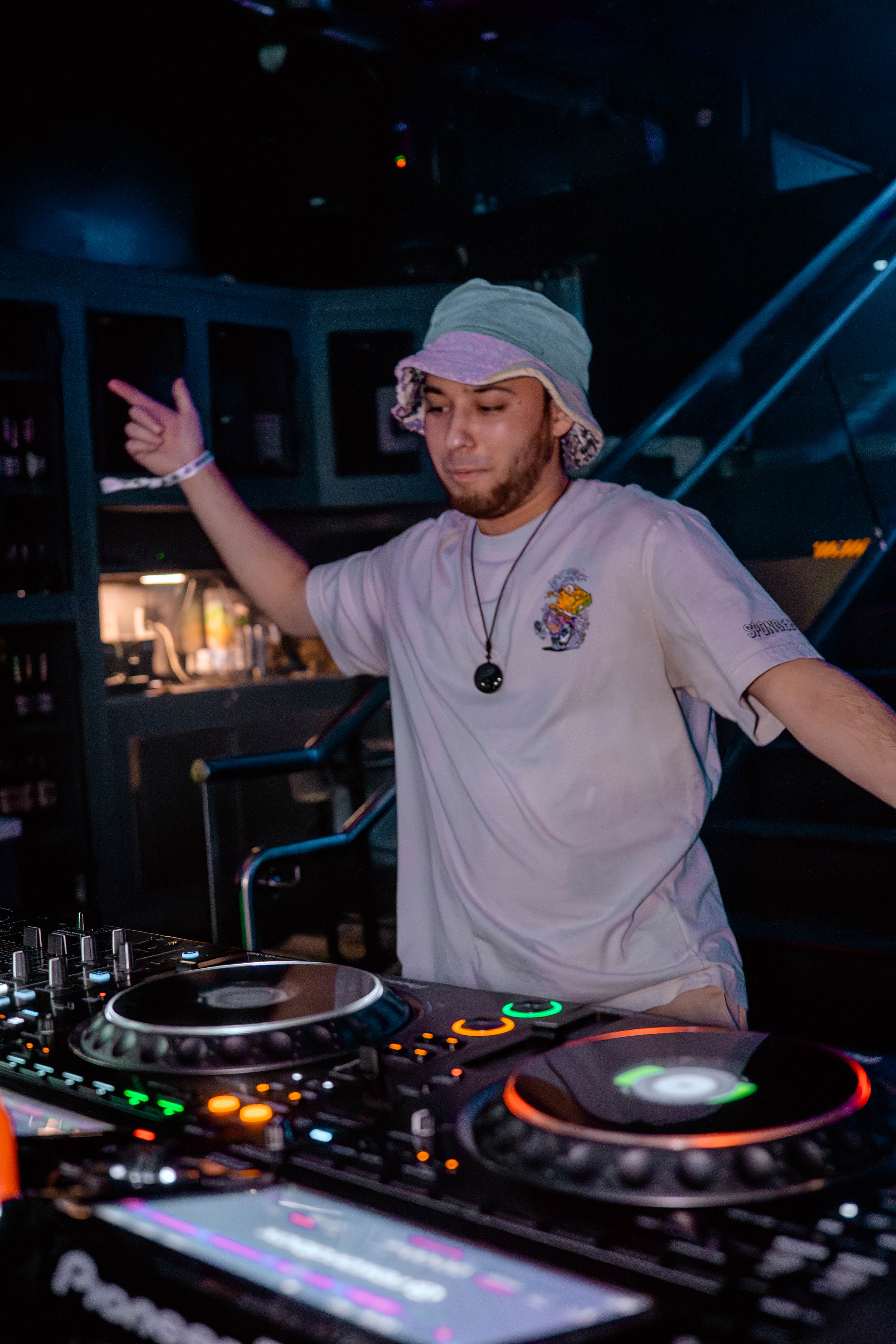 Behind the Decks
